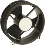 8006841176 OD254AP-12MB, Fan Tubeaxial 12VDC Round - 254mm Dia Ball 690.0 CFM (19.32m³/min) 2 Wire Leads Hirschmann — изображение 2