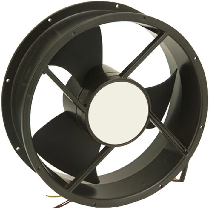 8006841176 OD254AP-12MB, Fan Tubeaxial 12VDC Round - 254mm Dia Ball 690.0 CFM (19.32m³/min) 2 Wire Leads Hirschmann — изображение 2
