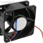 8027128580 Компактный вентилятор Ebmpapst 412 JHHU 12V 270mA 3,25W 40x25 2pin () Hirschmann