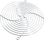 8008644427 G172-10LN, 172mm Dia Fan Finger Guard Steel, Chrome Plated 10 Rings Hirschmann — изображение 2