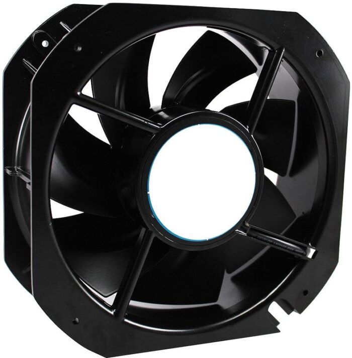 8006167528 OA225AP-22-1WB1868, Fan Tubeaxial 230VAC Square - 225mm L x 225mm H Ball 620.0 CFM (17.36m³/min) 2 Wire Leads Hirschmann — изображение 2