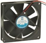 8004628177 OD9220-12HB, DC Fans DC Fan, 92x92x20mm, 12VDC, 32CFM, 0.25A, 36.7dBA, 2700RPM, Dual Ball, Lead Wires Hirschmann — изображение 2