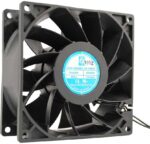 8005904486 OA938EC-UR-1WBXC, Fan Tubeaxial 110/220VAC Square - 92mm L x 92mm H Ball 88.0 CFM (2.46m³/min) 2 Wire Leads Hirschmann — изображение 2