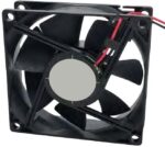 8005883073 OD8025-12MB, Fan Tubeaxial 12VDC Square - 80mm L x 80mm H Ball 31.0 CFM (0.868m³/min) 2 Wire Leads Hirschmann — изображение 2