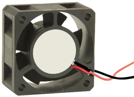 8015521506 OD4020-24MB, DC Axial Fan, 24 V, Square, 40 mm, 20 mm, Ball Bearing, 7.5 CFM Hirschmann