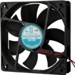 8004715783 OD1225-12HBIP68, DC Fans DC Axial Fan, 120x120x25mm, 12VDC, 120CFM, 5.4W, 0.45A, 42dBA, Ball, Wire, IP68 Hirschmann — изображение 2