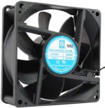 8005800110 OA9232EC-UR-1WB, Fan Tubeaxial 110/220VAC Square - 92mm L x 92mm H Ball 58.0 CFM (1.62m³/min) 2 Wire Leads Hirschmann — изображение 2