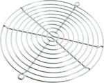 8005755388 G172-10HA, 172mm Dia Fan Finger Guard Steel, Chrome Plated 10 Rings Hirschmann — изображение 2