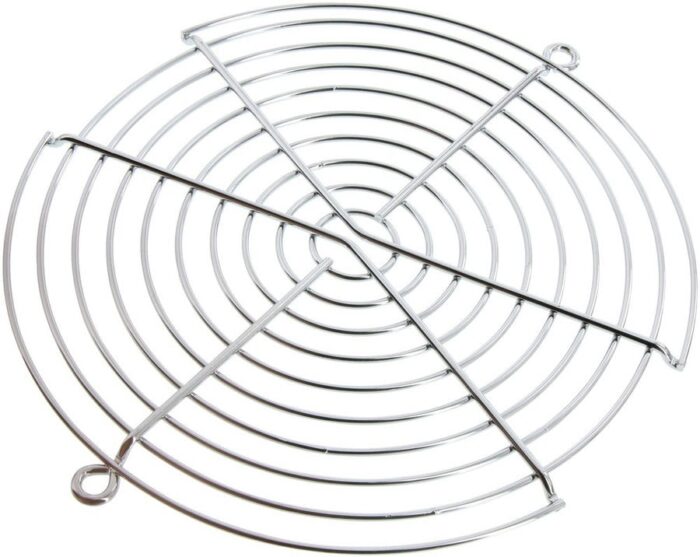 8005958086 G172-10HB, 172mm Dia Fan Finger Guard Steel, Black Coating 10 Rings Hirschmann — изображение 2