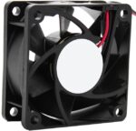 8005184080 OD6025-12HSS, DC Fans DC Fan, 60x60x25mm, 12VDC, 23CFM, 0.23A, 33dBA, 4500RPM, Sealed Sleeve, Leads Hirschmann — изображение 2