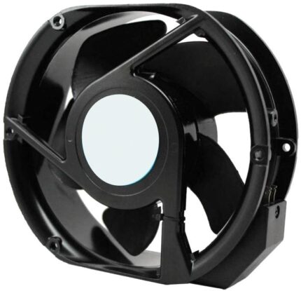 8017229458 OA172EC-UR-1WB, AC Axial Fan, 110V / 220V, Rectangular with Rounded Ends, 172 mm, 51.6 mm, Ball Bearing, 220 CFM Hirschmann