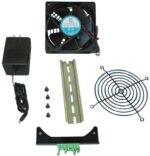 8005733346 OD1232-SPOT, Fan Tubeaxial 120VAC Square - 120mm L x 120mm H Ball 120.0 CFM (3.36m³/min) Cord and Plug Hirschmann — изображение 2
