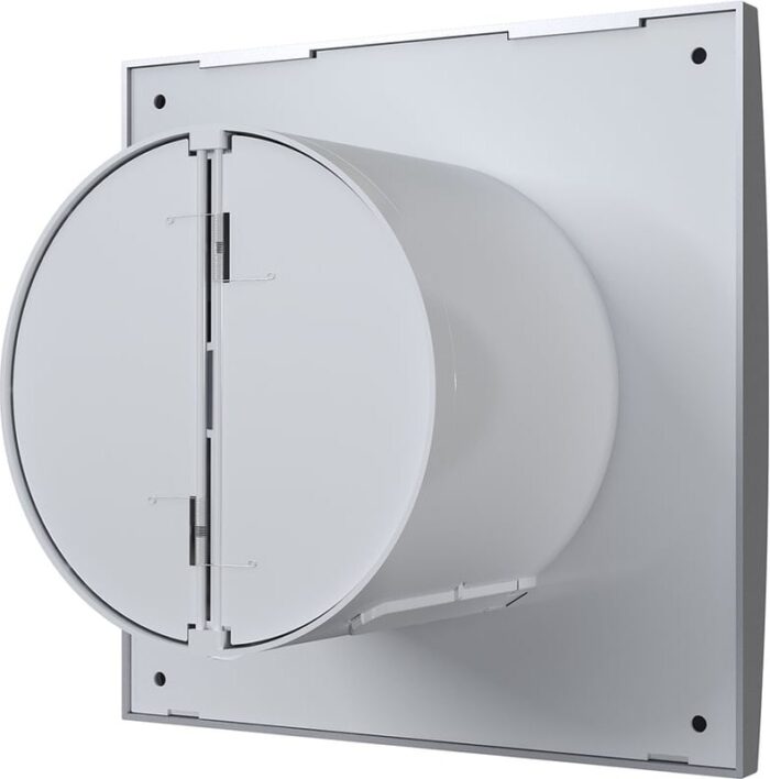 8003300813 AURA 4C Gray metal, Вентилятор осевой вытяжной с обр. клап. D 100 AURA 4C gray metal 87-987 Hirschmann — изображение 5