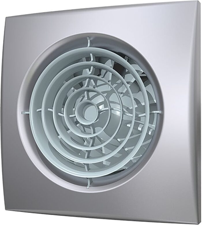 8003300813 AURA 4C Gray metal, Вентилятор осевой вытяжной с обр. клап. D 100 AURA 4C gray metal 87-987 Hirschmann — изображение 7