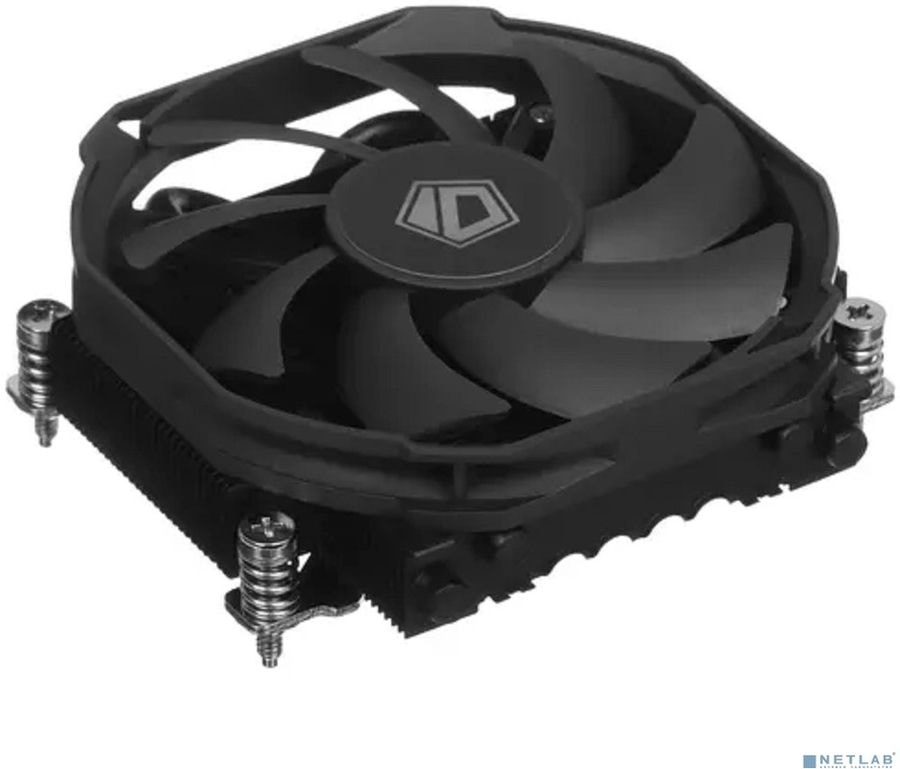 doc048133274 8033511167 Cooler ID-Cooling IS-30A BLACK AM5/AM4 низкопрофильный высота 30mm ( TDP 100W, PWM, 4 тепл.трубки прямого контакта, FAN 92mm) BOX Hirschmann — изображение 1