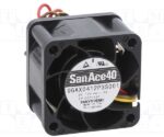 8049705618 Вентилятор Sanyo Denki San Ace 40 9GAX0412P3S001 12V DC 1.3A 40X28 4pin Hirschmann — изображение 4
