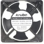 8025280460 Вентилятор Krubo K-AC12038B2XT 220V 22W 0.14A 120x38 Hirschmann