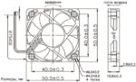 8025942790 KF0510S1H-R, (50*50*10 12V разъем) Hirschmann — изображение 4