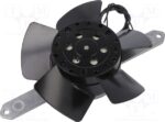 8004985336 4656TZ, AC Fans AC Tubeaxial Fan, 108x108x37mm, 230VAC, 82CFM, 19W, 42dBA, 2600RPM, Ball, IP20 Hirschmann — изображение 3