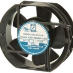 8005793522 OD172SAP-24HHB10A, Fan Tubeaxial 24VDC Rectangular/Rounded - 172mm L x 150mm H Ball 300.0 CFM (8.40m³/min) 4 Wire Leads Hirschmann