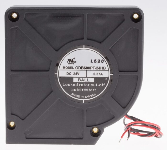 8002720941 Centrifugal Fan, 24 V dc, 30cfm, DC Operation, 120mm Hirschmann — изображение 2