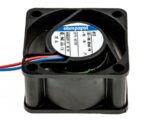 8009100744 412, 400 Series Axial Fan, 12 V dc, DC Operation, 10m³/h, 800mW, 67mA Max, 40 x 40 x 20mm Hirschmann — изображение 4