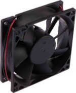 8009693896 Axial Fan, 12 V dc, DC Operation, 68m³/h, 1.8W, 180mA Max, 80 x 80 x 25mm Hirschmann — изображение 4