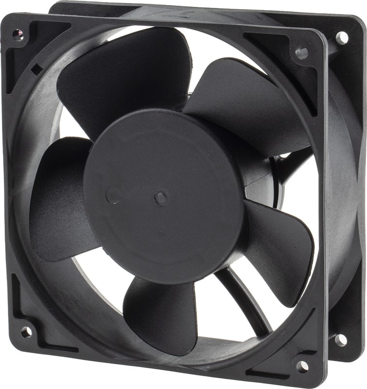 doc048746302 8009693986 Axial Fan, 24 V dc, DC Operation, 178.4m³/h, 7W, 320mA Max, 120 x 120 x 38mm () Hirschmann — изображение 1