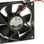8009694014 Axial Fan, 24 V dc, DC Operation, 68m³/h, 2.41W, 100mA Max, 80 x 80 x 25mm () Hirschmann