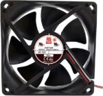 8009946191 Axial Fan, 12 V dc, DC Operation, 90m³/h, 3W, 240mA Max, 92.5 x 92.5 x 25mm Hirschmann