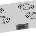 8034585810 Cabeus JG03t Модуль вентиляторный 19", 4 вентилятора, с цифровым термодатчиком Hirschmann