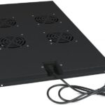 8034585301 Cabeus TRAY-100-BK Модуль вентиляторный с 4-я вентиляторами для установки в напольные шкафы серии SH-05C , ND-05C глубиной 1000мм, цвет черн () Hirschmann