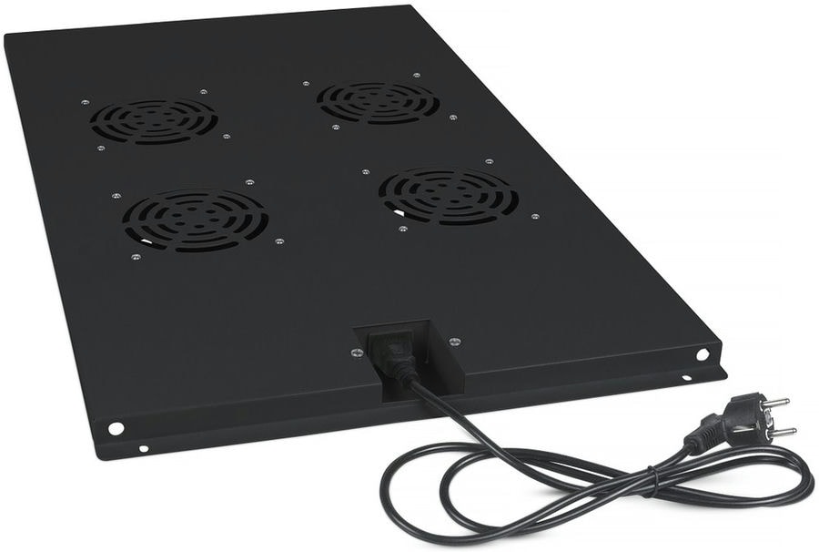 doc049165818 8034585301 Cabeus TRAY-100-BK Модуль вентиляторный с 4-я вентиляторами для установки в напольные шкафы серии SH-05C , ND-05C глубиной 1000мм, цвет черн () Hirschmann — изображение 1