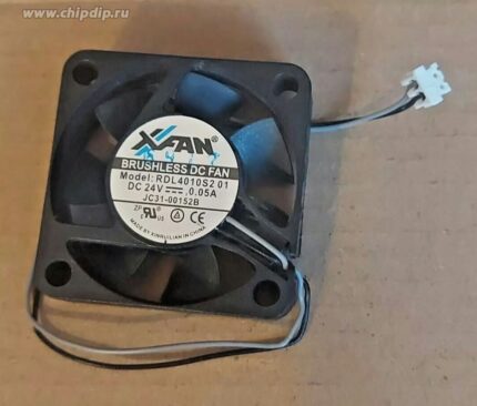 8034580433 Вентилятор Delta Electronics RDL4010S2 01 (JC31-00152B) 24V DC 0.05A 40X10 2pin Hirschmann