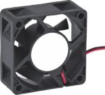 8034105046 Axial Fan, 12 V dc, DC Operation, 0.62m³/min, 4.8W, 400mA Max, IP20, 40 x 40 x 28mm Hirschmann