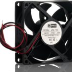 8034105057 Axial Fan, 24 V dc, DC Operation, 1.04m³/min, 2.4W, 100mA Max, IP20, 80 x 80 x 25mm Hirschmann