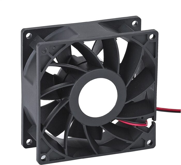 8034105065 Axial Fan, 24 V dc, DC Operation, 1.71m³/min, 5.52W, 230mA Max, IP20, 92 x 92 x 25mm Hirschmann — изображение 2