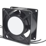 8034105085 Axial Fan, 230 V ac, AC Operation, 0.67m³/min, 11W, 70mA Max, 80 x 80 x 38mm Hirschmann
