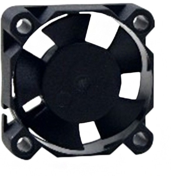 doc049451650 8006125228 MR3010L12B-RSR, Fan Tubeaxial 12VDC Square - 30mm L x 30mm H Ball 4.1 CFM (0.115m³/min) 2 Wire Leads Hirschmann — изображение 1
