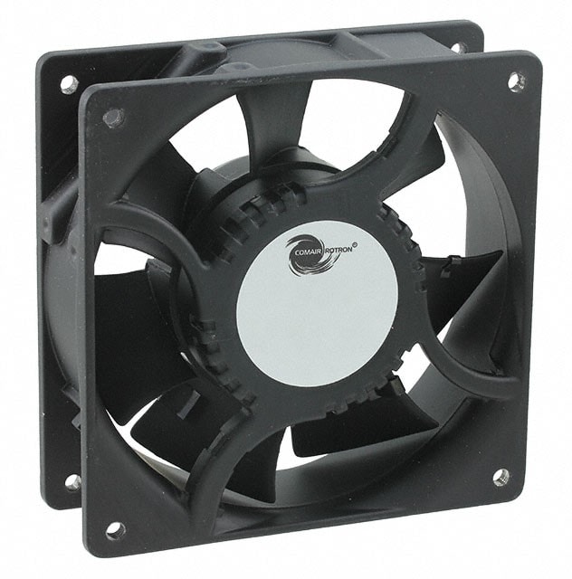 doc049454539 8005755818 17000538A, Fan Tubeaxial 100 ~ 240VAC Square - 120mm L x 120mm H Ball 144.0 CFM (4.03m³/min) 2 Terminals Hirschmann — изображение 1