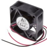 8005766926 AUB0524LD, Fan Tubeaxial 24VDC Square - 50mm L x 50mm H Superflo 11.0 CFM (0.308m³/min) 2 Wire Leads Hirschmann