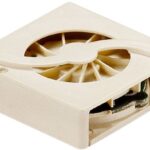 8005784370 UB3C3-500TC, Fan Blower 3VDC Square - 12mm L x 12mm H Vapo-Bearing™ 0.094 CFM (0.003m³/min) 3 Wire Leads Hirschmann
