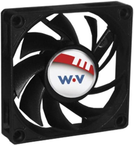 doc049472083 8033978183 DC0701512H2B-BT0, Fan Tubeaxial 12VDC Square - 70mm L x 70mm H Ball 33.5 CFM (0.938m³/min) 4 Wire Leads Hirschmann — изображение 1