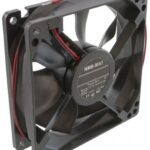 8005789921 3610SB-05W-B20-E00, Fan Tubeaxial 24VDC Square - 92mm L x 92mm H Ball 35.7 CFM (1.00m³/min) 2 Wire Leads Hirschmann