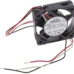 8005789643 04010SS-12N-AL-00, Fan Tubeaxial 12VDC Square - 40mm L x 40mm H Sleeve 6.7 CFM (0.188m³/min) 3 Wire Leads Hirschmann