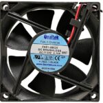 8005793725 FAD1-08025DBHW12-A, Fan Tubeaxial 24VDC Square - 80mm L x 80mm H Ball 37.2 CFM (1.04m³/min) 2 Wire Leads Hirschmann