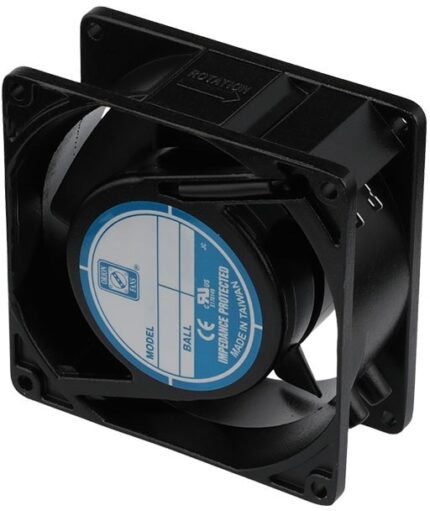 8006277875 OA938AP-22-1TB, AC Fans Axial Fan, 92x92x38mm, 230VAC, 50CFM, 9W, 32dBA, 3100RPM, Ball, Lead Wires Hirschmann