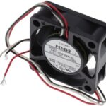8005797279 04015SS-24N-AL-00, Fan Tubeaxial 24VDC Square - 40mm L x 40mm H Sleeve 7.4 CFM (0.207m³/min) 3 Wire Leads Hirschmann
