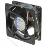 8007312688 4184N/2XH, DC Fans Tubeaxial Fan, 119x119x38mm, 24VDC, 139.5CFM, Speed Signal/Open Collector Output Hirschmann