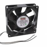 8005811189 LPH92B99-BWHR-PC, Fan Tubeaxial 100 ~ 240VAC Square - 92mm L x 92mm H Ball 56.0 CFM (1.57m³/min) 2 Wire Leads Hirschmann